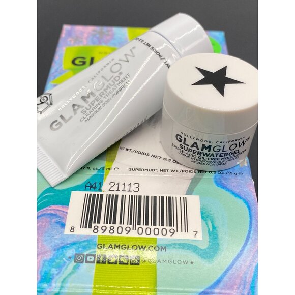 Glamglow Partners In Grime Set - Supernud Mask & Superwatergel Moisturizer - Picture 5 of 6